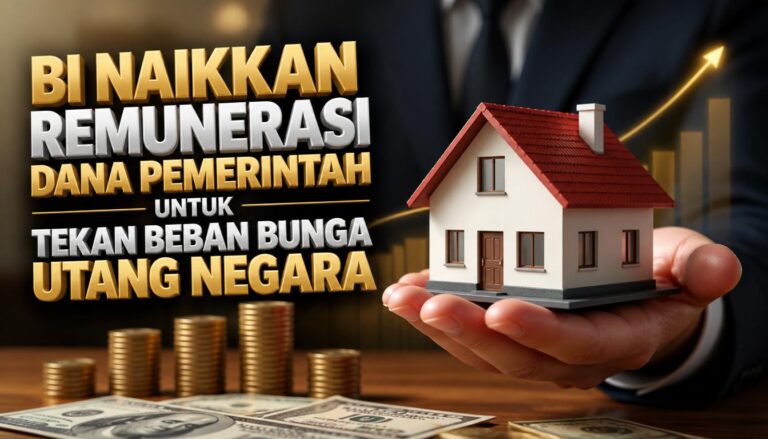 BI Naikkan Remunerasi Dana Pemerintah untuk Tekan Beban Bunga Utang Negara