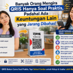 Banyak Orang Mengira QRIS Hanya Soal Praktis, Padahal Ada Keuntungan Lain yang Jarang Dibahas