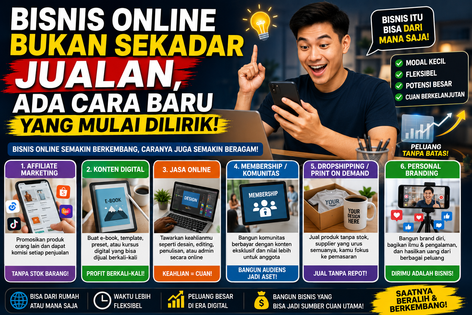 Bisnis Online Bukan Sekadar Jualan, Ada Cara Baru yang Mulai Dilirik