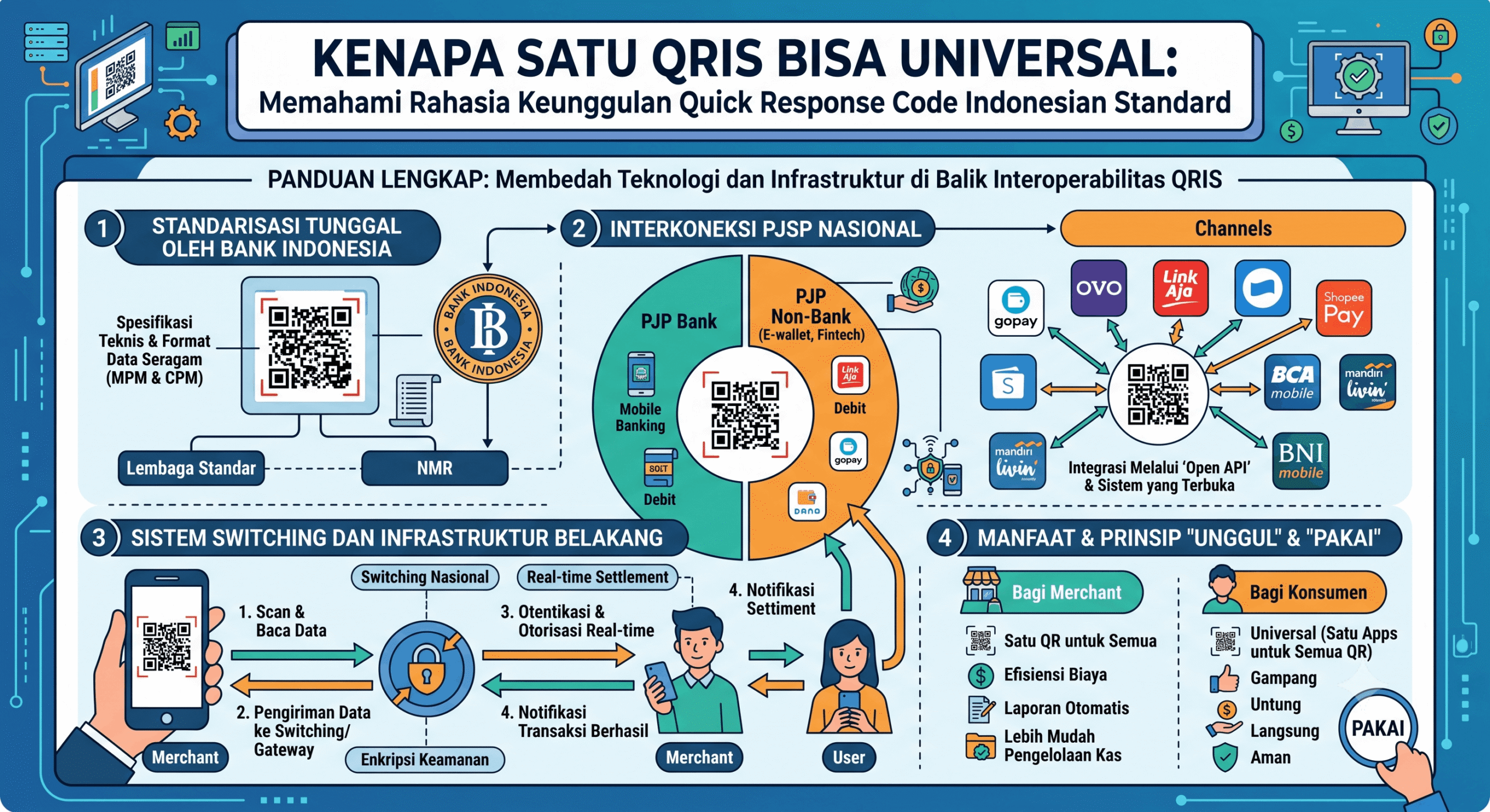 Kenapa Satu QRIS Bisa Terima Pembayaran dari Semua Kanal Sekaligus