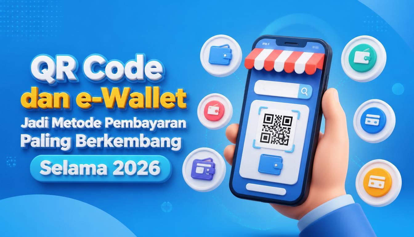 QR Code dan e Wallet Jadi Metode Pembayaran Paling Berkembang Selama