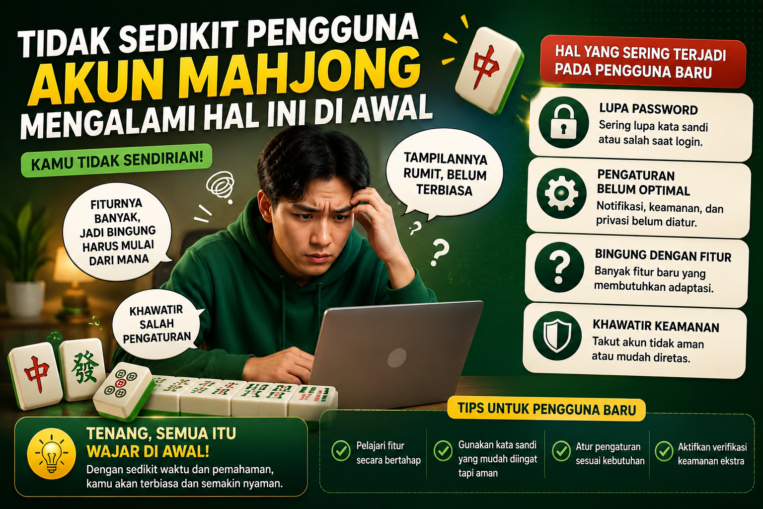 Tidak Sedikit Pengguna Akun Mahjong Mengalami Hal Ini di Awal